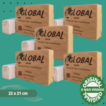 Toalhas de Papel Interfolhado em Santana